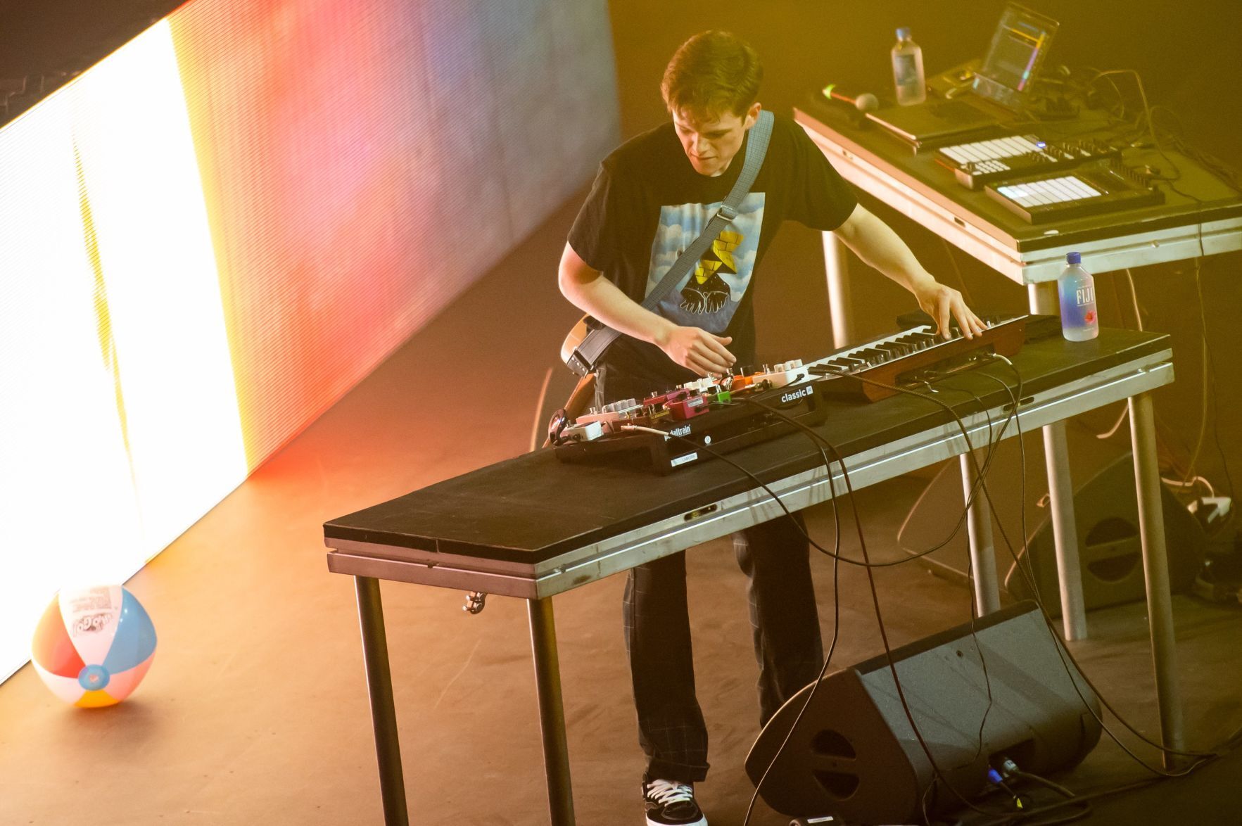 Deadmau5 performs at the Factory's grand opening